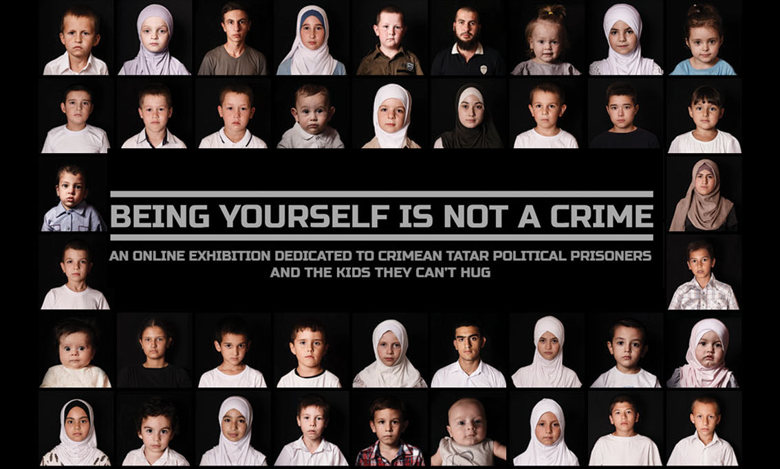 Being yourself is not a crime: look into the eyes of kids of Crimean Tatar political prisoners jailed by Russia