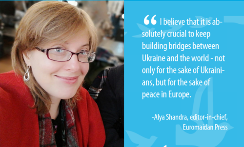 Alya Shandra, editor-in-chief of Euromaidan Press