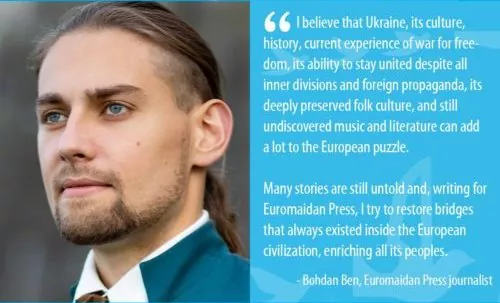 Bohdan Ben, Euromaidan Press journalist