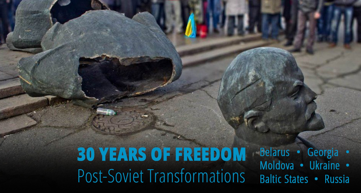 Demolishing monuments not enough to destroy post Soviet nostalgia, but property rights help | 30 Years of Freedom, p.1