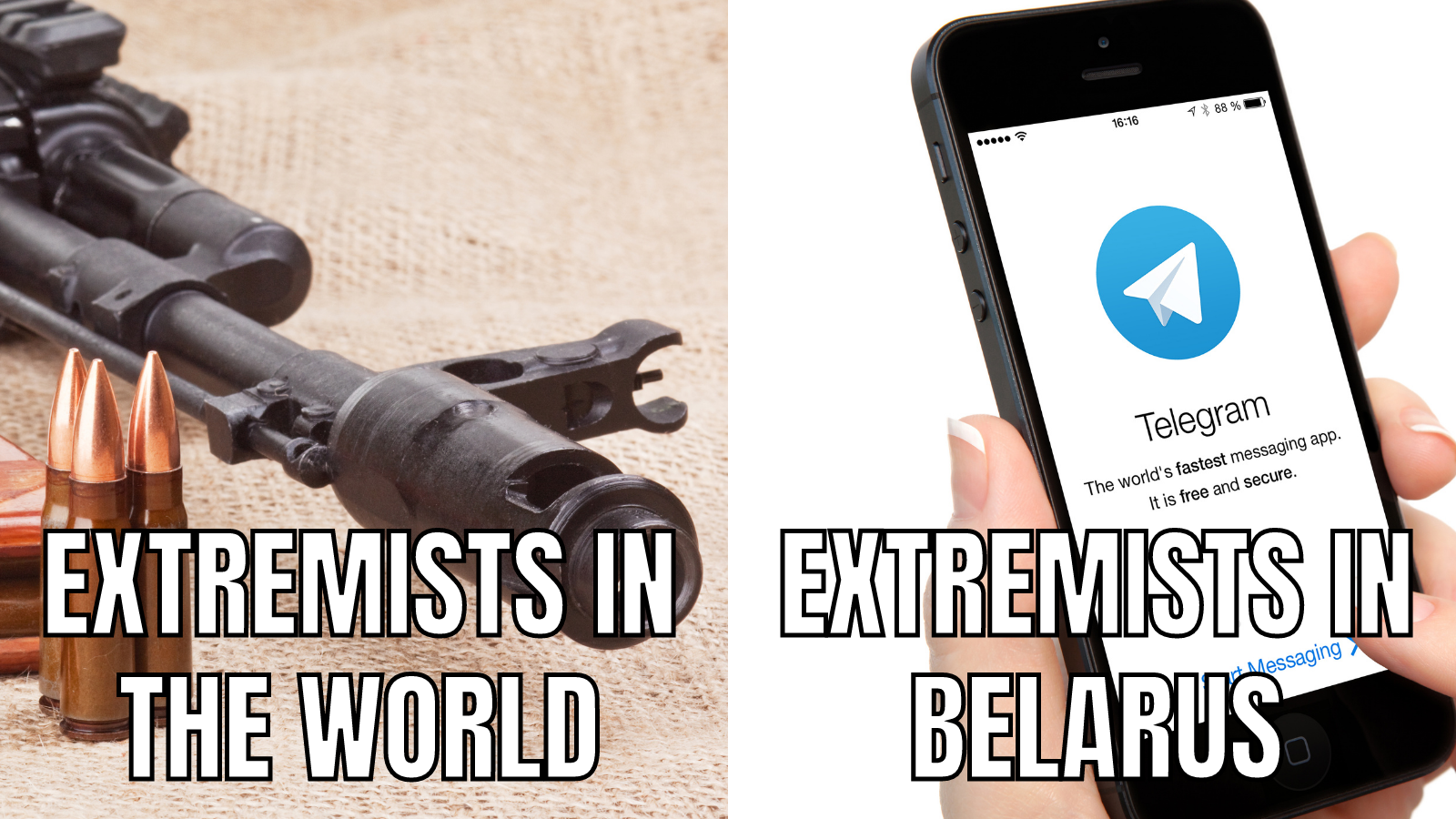 Subscribe to the “wrong” Telegram channel and get seven years of jail in Belarus