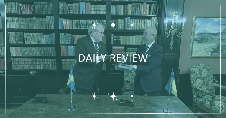 Daily Review: Donbas militants at higher level of military readiness, Germany vows support for Ukraine & in talks to lift NATO military purchases ban