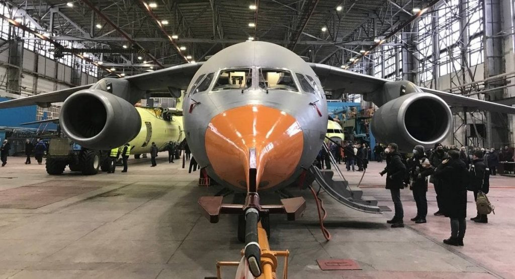 Upgraded Ukrainian An 178 Military Plane Still With Russian Engines
