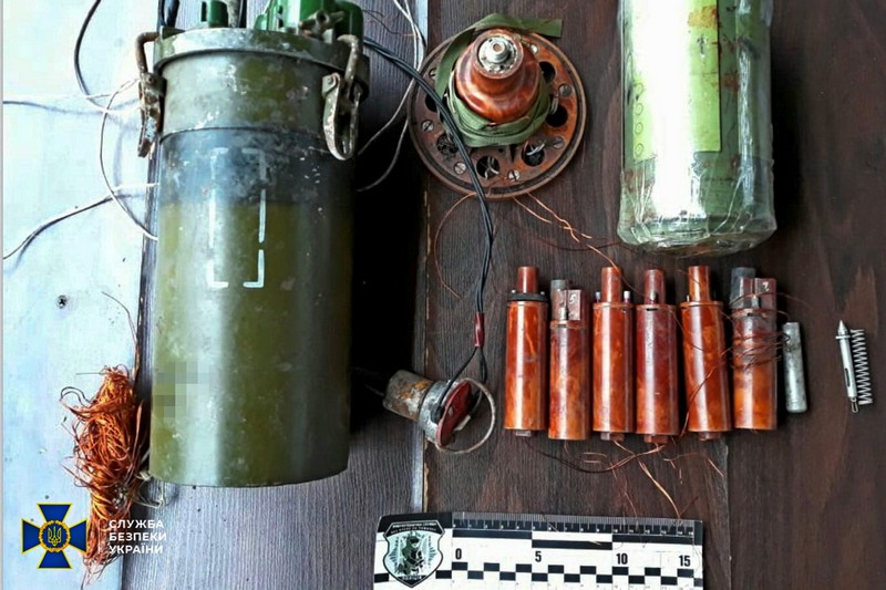 Ukraine reveals Russian made weapons, explosives found in occupied Donbas
