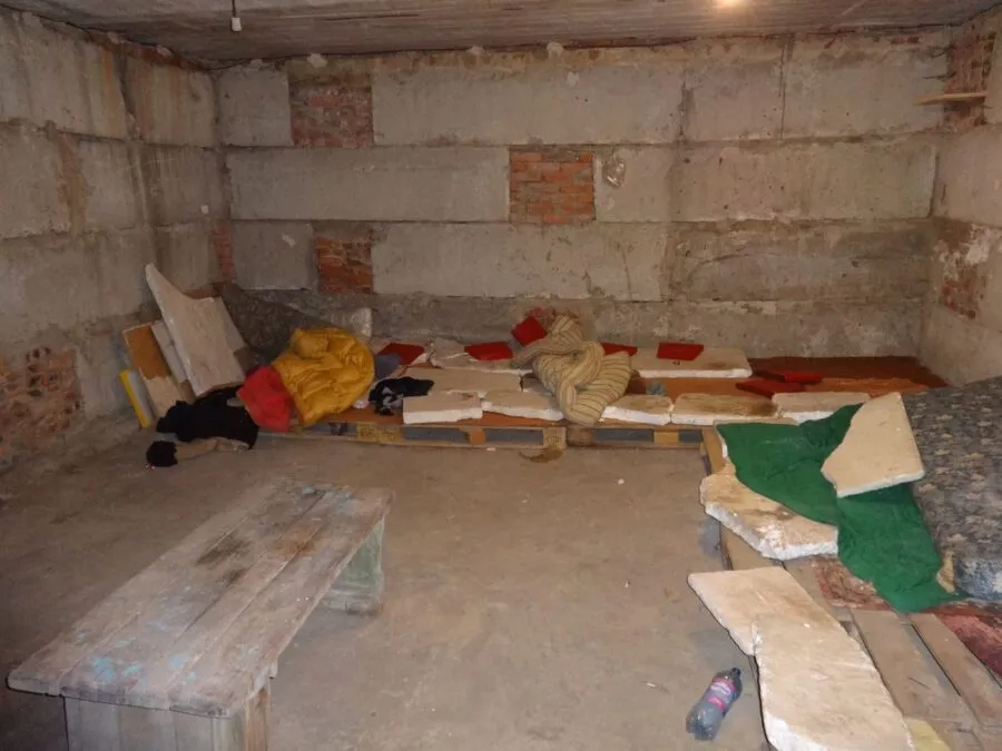 secret prison in Russia-occupied Donetsk, Ukraine