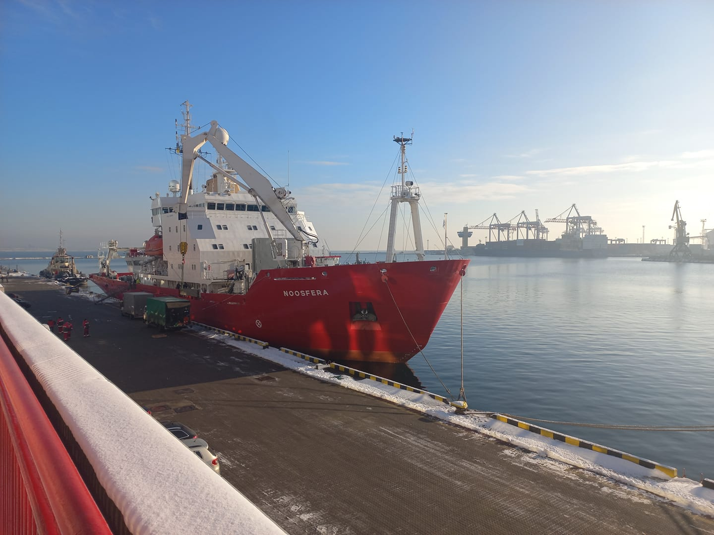 Noosphere, a Ukrainian scientific icebreaker