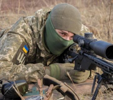 Ukrainian snipers