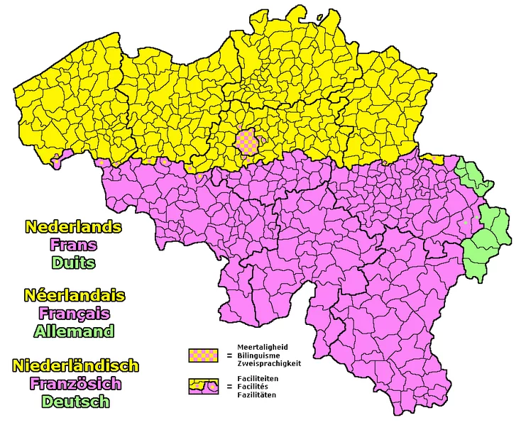 Belgium language policies Ukraine