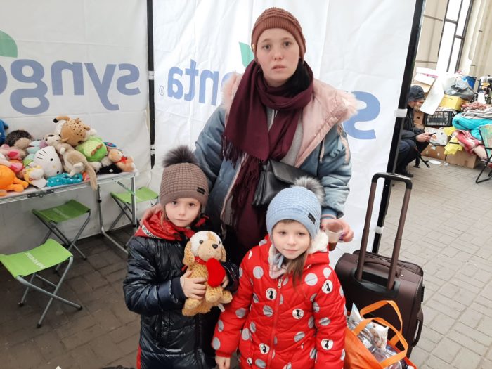 Lviv refugees Ukraine Russia