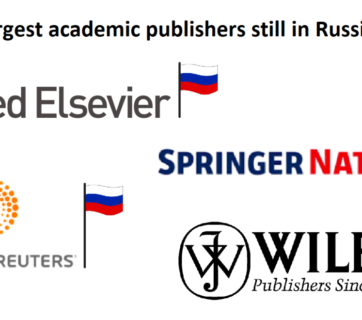 Academic publishers continue “business as usual” in Russia
