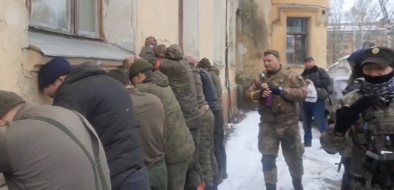 Russian soldiers captured in Sumy Oblast. Source: mil.gov.ua ~