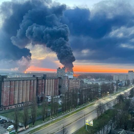 bryansk russia on fire 25 april 2022