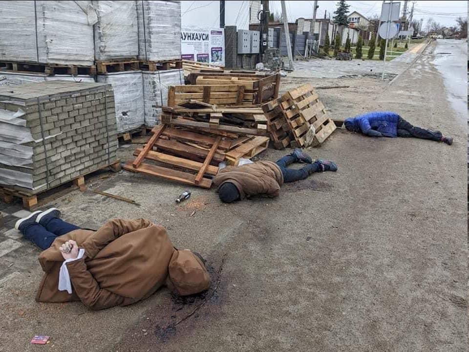 Bucha massacre Putin war crimes