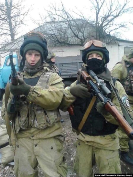 Ukrainian soldiers