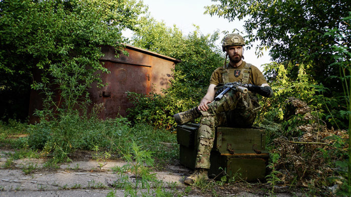 Azov fighter Mariupol