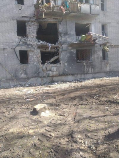 Russian destruction of Chernihiv