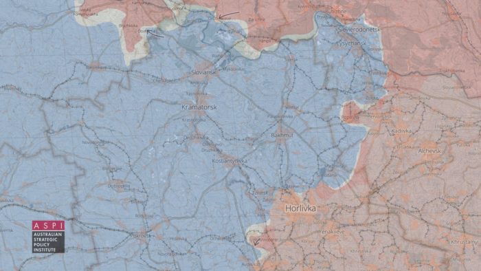 Russia's unsuccessful operations in Donbas.