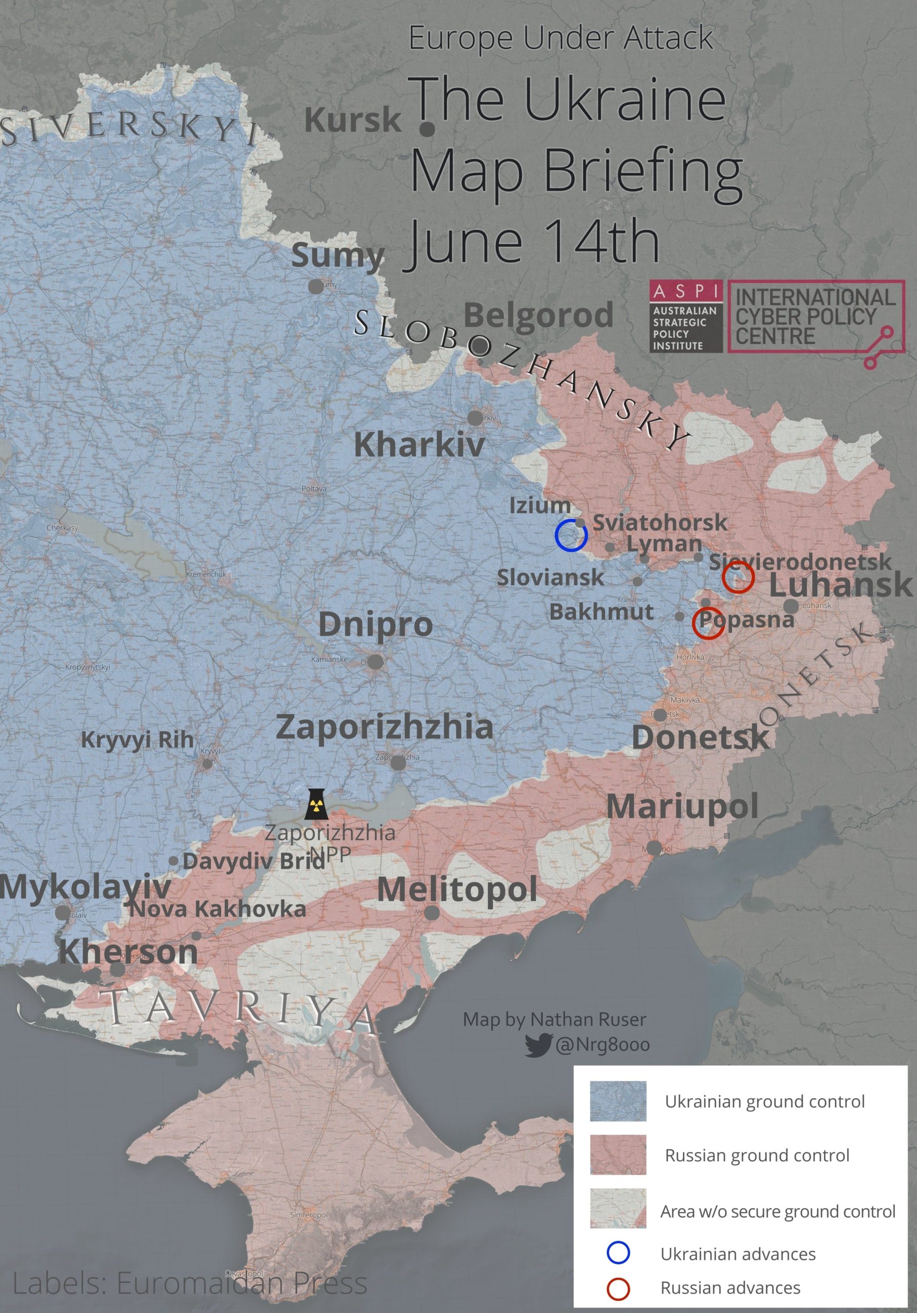 Russo-Ukrainian War, Day 112: Russia continues to attack Sloviansk, Ukraine has 10% of weapons that it asked for ~~