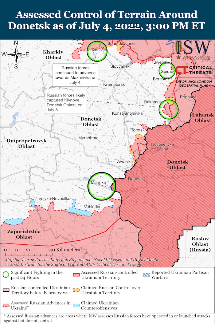 Russo-Ukrainian War, Day 132: Russia fired 7 missiles at the Dnipropetrovsk Oblast ~~