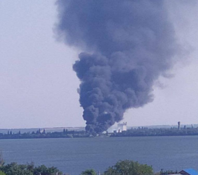 Ukraine hit Russian ammunition depot in Zaporizhzhia Oblast