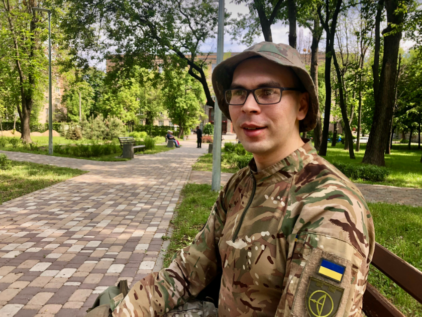 Kyiv Ukrainian Legion soldier territorial defence