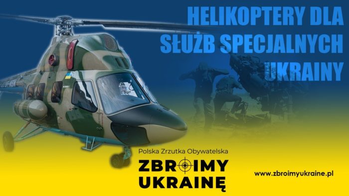 Polish initiative starts crowdfunding for three helicopters for Ukraine’s intelligence
