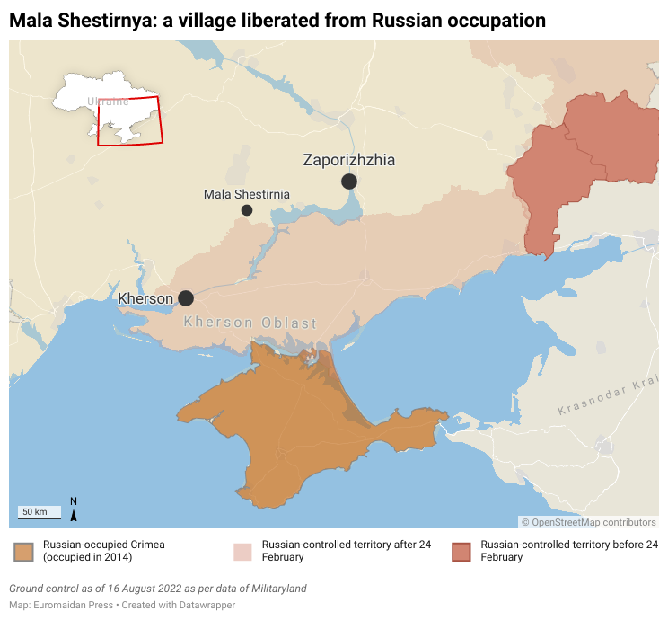 Kherson oblast offensive Ukraine Russia occupation