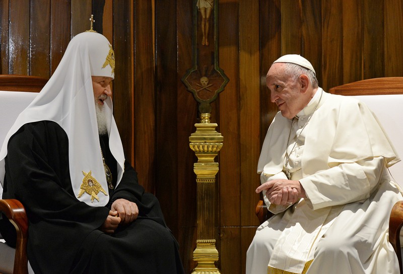 Pope Francis Ukraine war Kirill russia