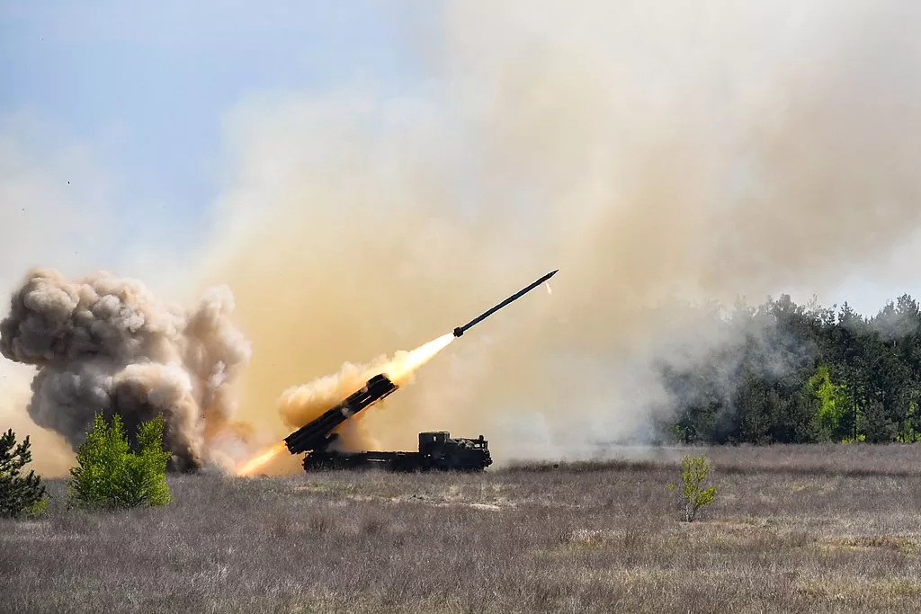 Vilkha Ukraine MLRS