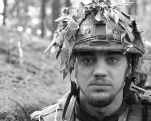 young Ukrainian officers