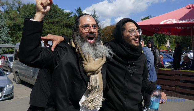 Hasidic jews Uman
