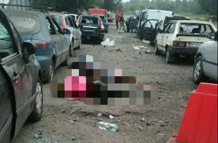 Russia kills 23 in missile strike on humanitarian column in Zaporizhzhia (18+) UPDATED