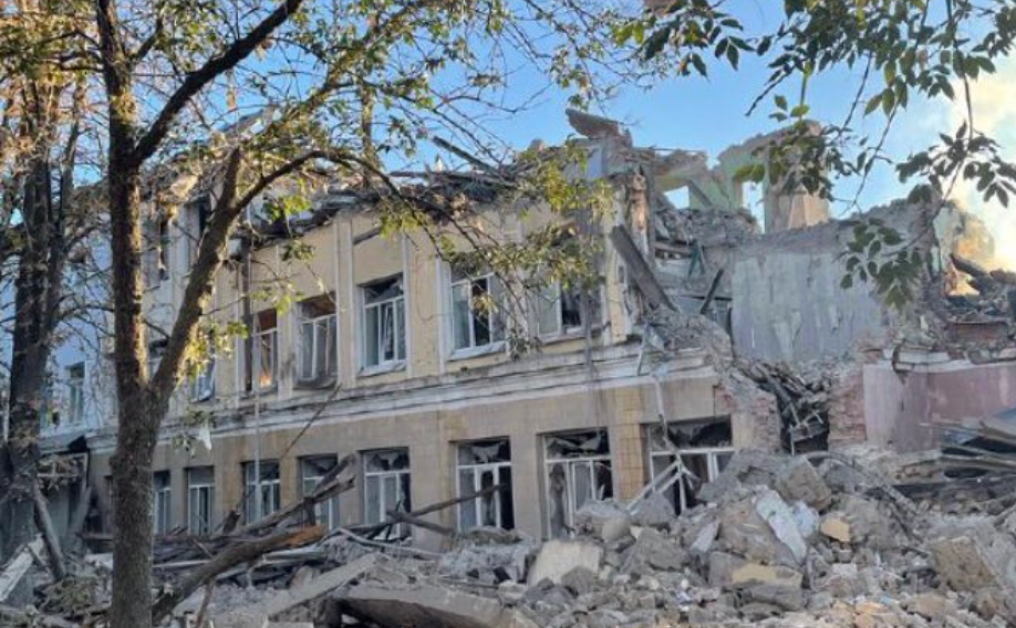 The 247th school in Donetsk Oblast shelled by Russian military