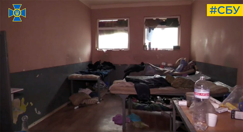 Overcrowded illegal Russian prison discovered in Kupiansk – SBU