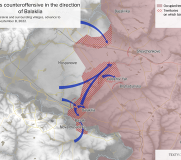 ukrainian counteroffensive Balakliya