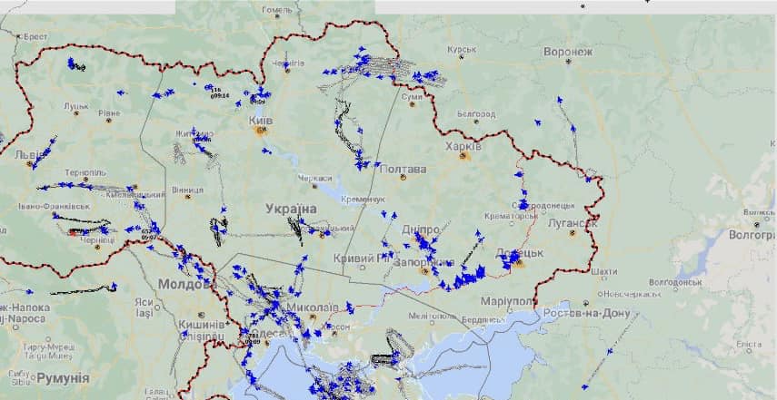 Russian strikes on the territory of Ukraine (map) – Ukraine’s Commander in Chief