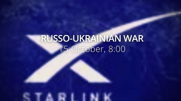 Russo Ukrainian War. Day 234: Ukraine to find a solution to keep Starlinks working