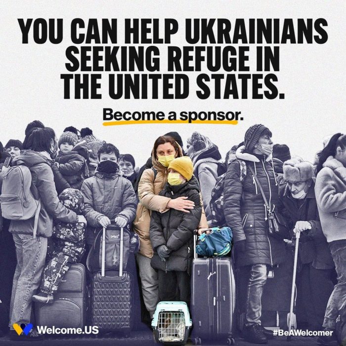 USA Ukrainian refugees