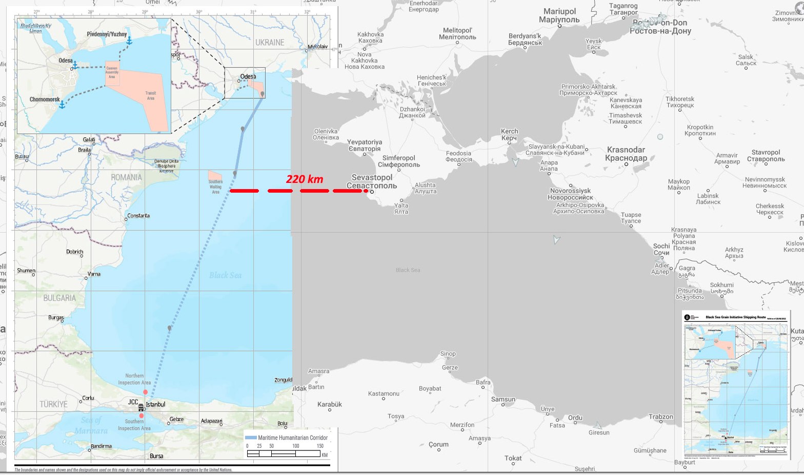 Ukraine couldn’t use grain corridor for Sevastopol attack despite Russian claims — Black Sea Monitoring group