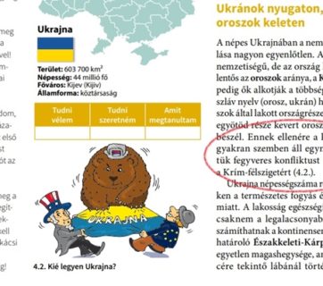 Hungary govt promises to anti Ukrainian, anti European content from geography textbook