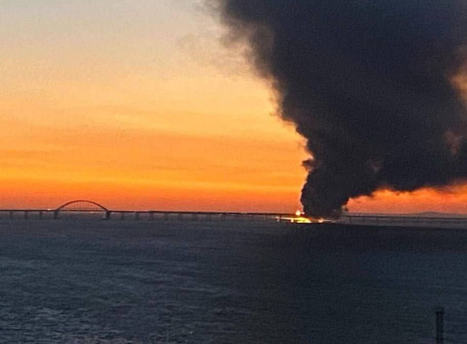 Crimea’s Kerch bridge partially collapses after powerful explosion: LIVE UPDATES