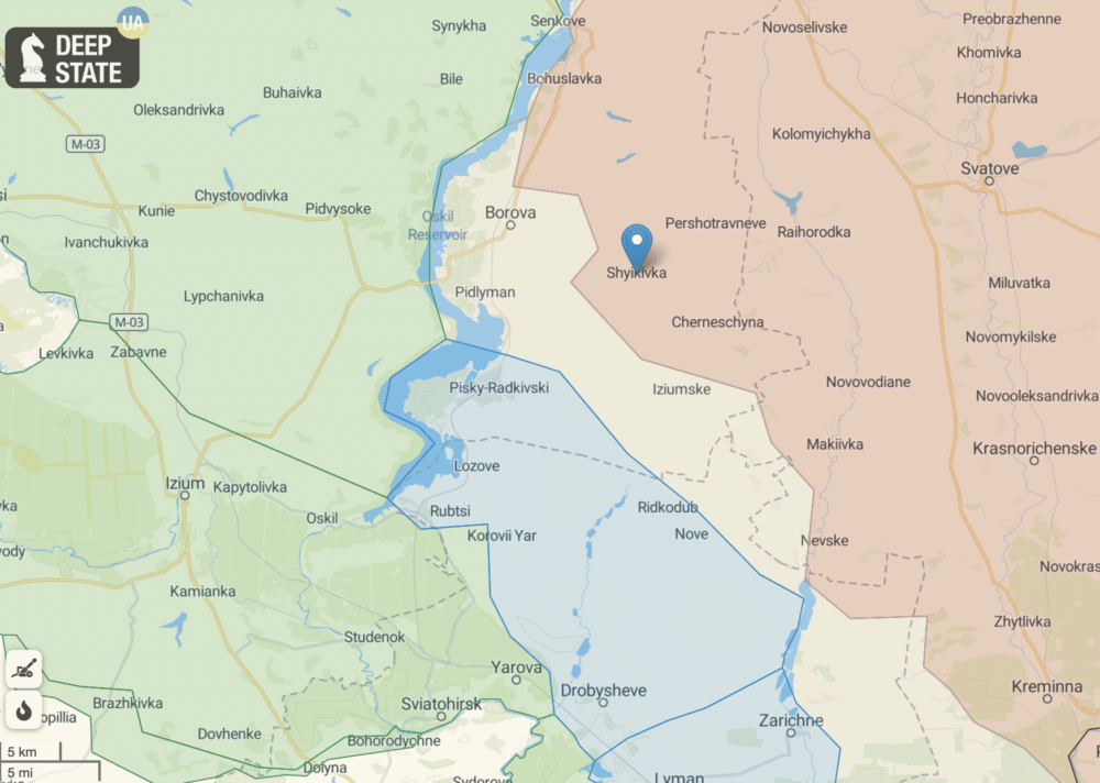 Ukrainian troops liberate Kharkiv’s Borova, Shyikivka near Luhansk Oblast’s NW border – media (updated)
