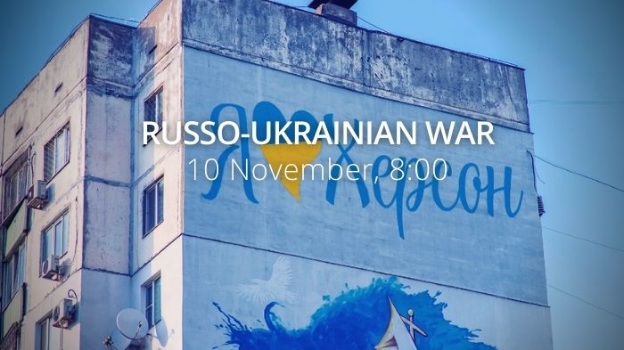 Russo Ukrainian. Day 260: Russia orders troops to withdraw from the right bank of the Dnipro River