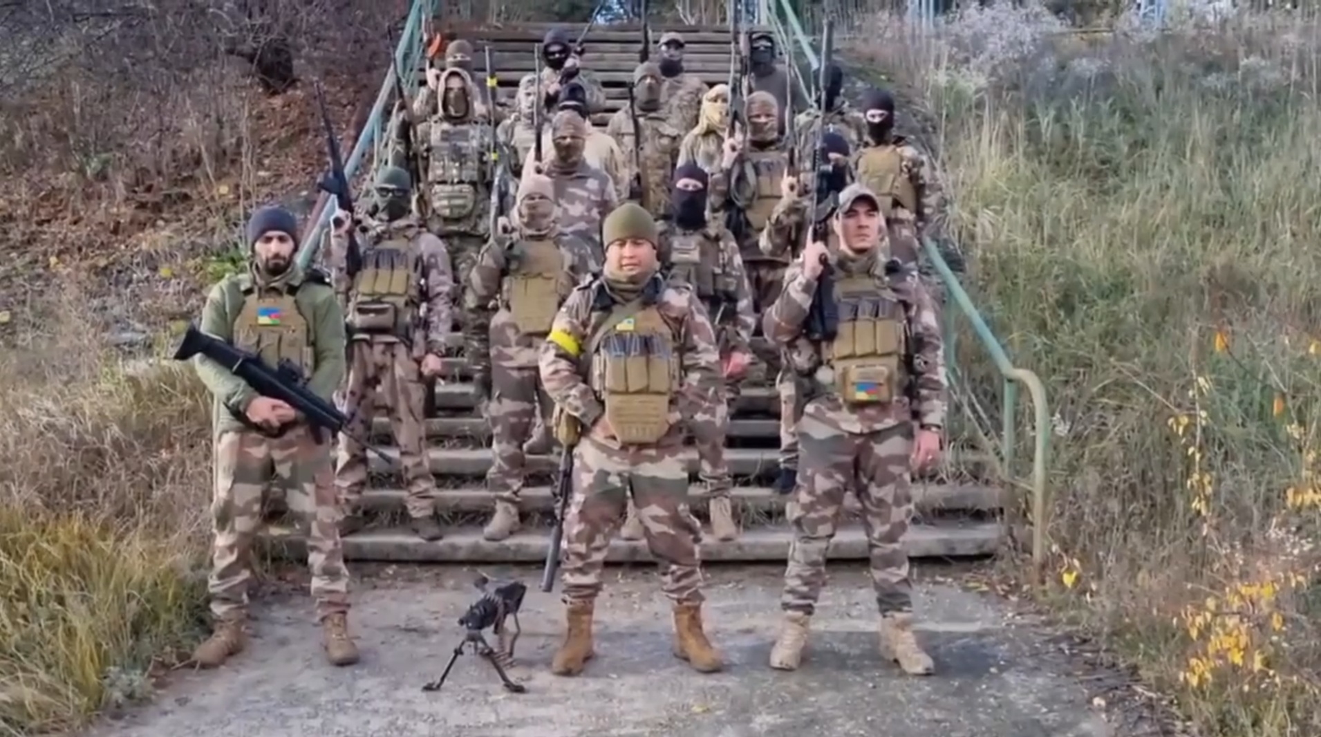 Soldiers from Turkic nations form battalion in Ukraine to fight Russian invaders