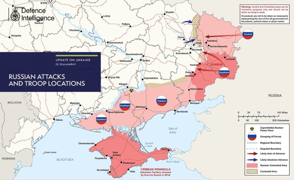 Russia declared Henichesk a regional “capital” to consolidate defenses in Ukraine’s south – British Intelligence