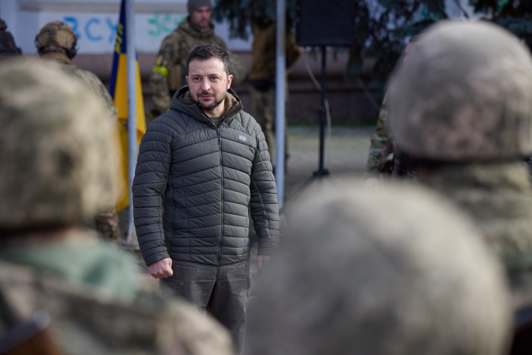 “We are ready for peace, but peace for our entire country,” Zelenskyy says
