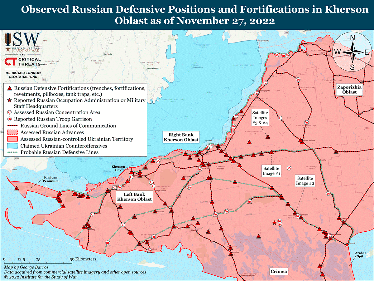 Russia sees prospect of Ukrainian offensive across Dnipro as serious threat – ISW ~~