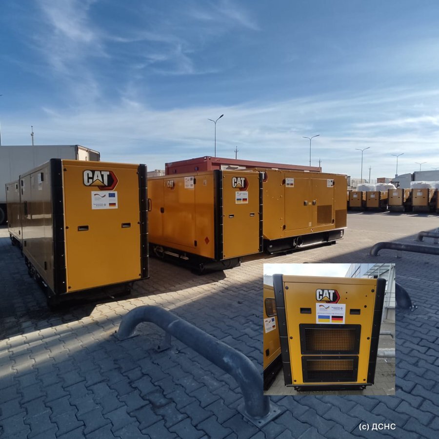German generators in Ukraine