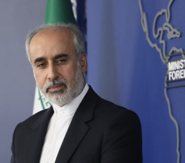 iranian foreign ministry spokesman nasser kanaani