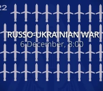 Russo Ukrainian War. Day 286: Russian troops launched a massive missile attack on the critical and civilian infrastructure of Ukraine